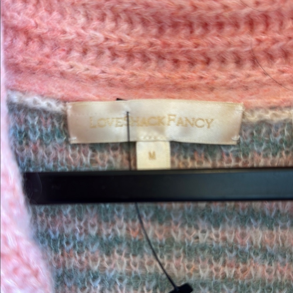 Beautiful Loveshackfancy Shawl Collared Cardigan - image 6